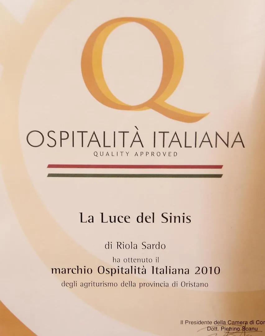 Vila La Luce Del Sinis Riola Sardo Itálie